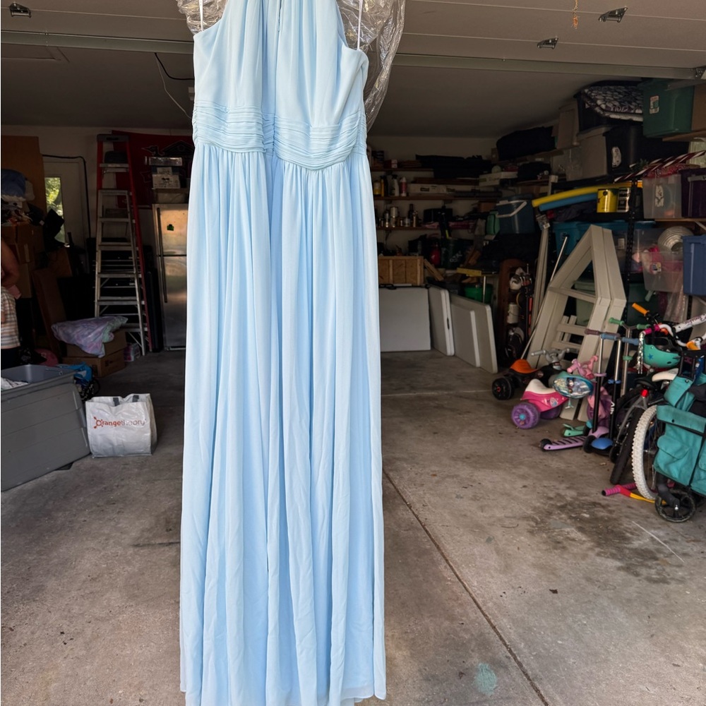 Elegant Light Blue Gown